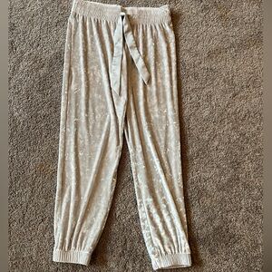 Victoria's Secret Cream Lounge Pants